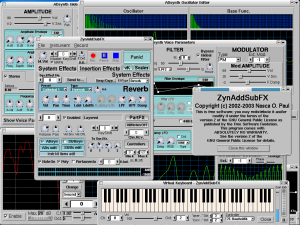 ZynAddSubFX by paulnasca. ZynAddSubFX by paulnasca.