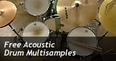 Free Acoustic Drum Samples!