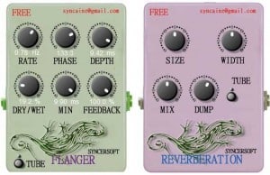 Flanger and Reverberation by SyncerSoft.