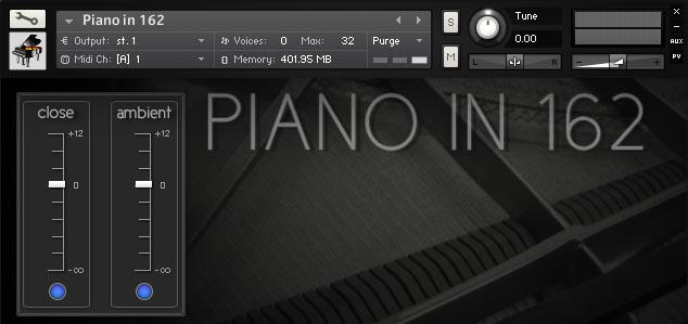Piano in 162 by Ivy Audio.