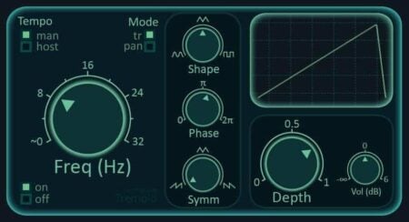 Pecheneg Tremolo – Freeware Tremolo Effect VST Plugin For Windows