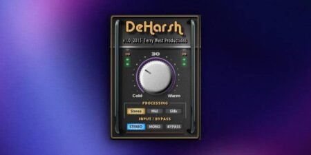 Free “DeHarsh” Sound Enhancer VST Plugin Released By Terry West DeHarsh free sound enhancer VST plugin.