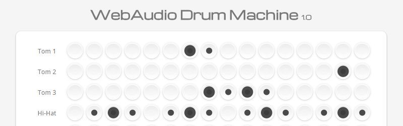 Free online drum machines.