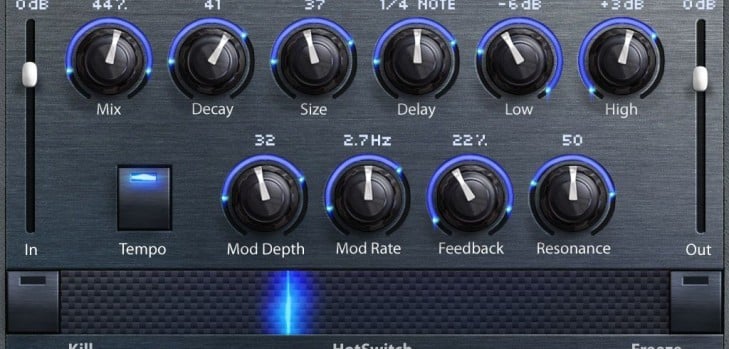 Blackhole reverb effect by Eventide (review).