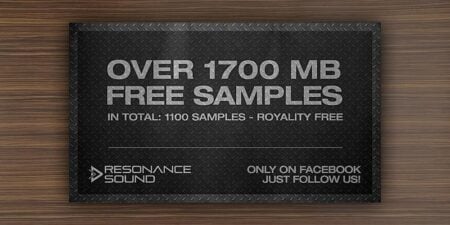 Over 1 GB of free loops and samples by Resonance Sound.