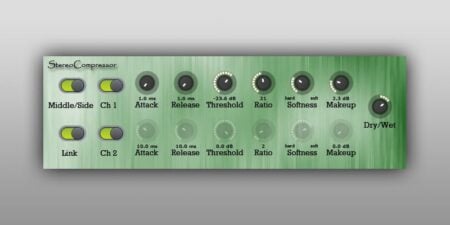 ATKStereoCompressor FREE VST/AU Plugin by Matthieu Brucher.