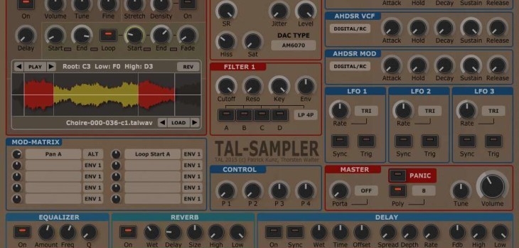 TAL-Sampler by Togu Audio Line REVIEW