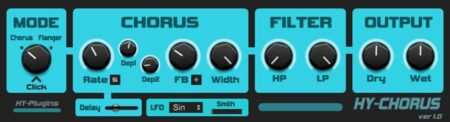 HY-Plugins Releases Free HY-Cho/Fla VST Plugin