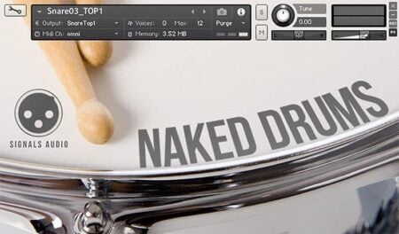 Free Naked Drums Sample Library By Wilkinson Audio