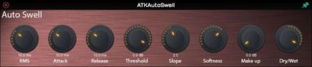 Free ATKAutoSwell VST/AU Plugin by Matthieu Brucher.