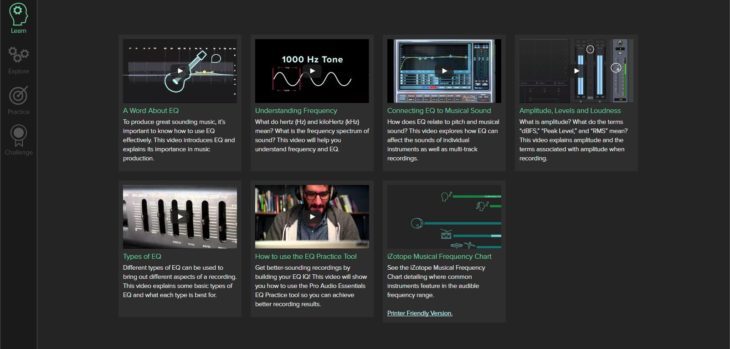 Pro Audio Essentials online music production course by iZotope
