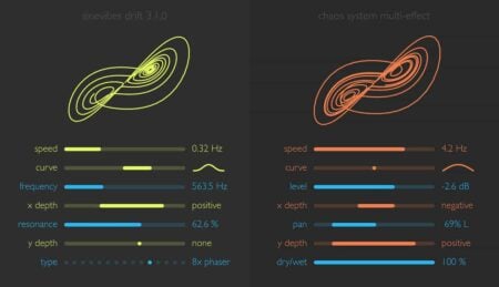 Drift Chaos Multi-Effect by Sinevibes (Audio Unit Plugin)