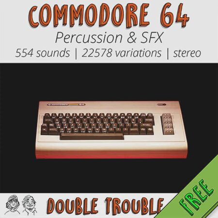 Free Commodore 64 Percussion & Sound Effects!