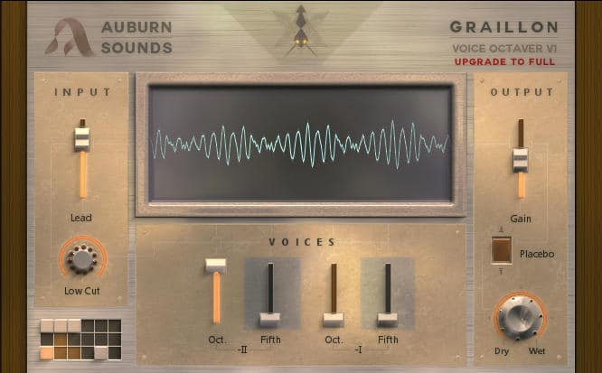 Free Graillon Octaver VST/AU Plugin by Auburn Sounds.