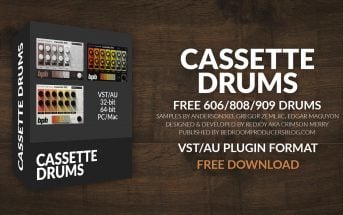 Cassette Drums (Free Drum VST/AU Plugin)