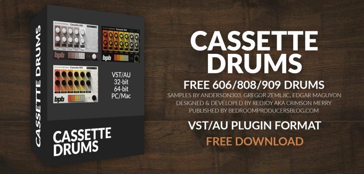 Cassette Drums (Free Drum VST/AU Plugin)