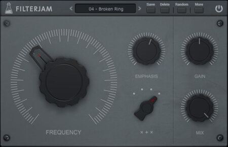 AudioThing Releases Free Filterjam Multi-Band Filter VST/AU Plugin
