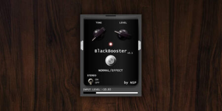 Free BlackBooster Boost Pedal VST Plugin
