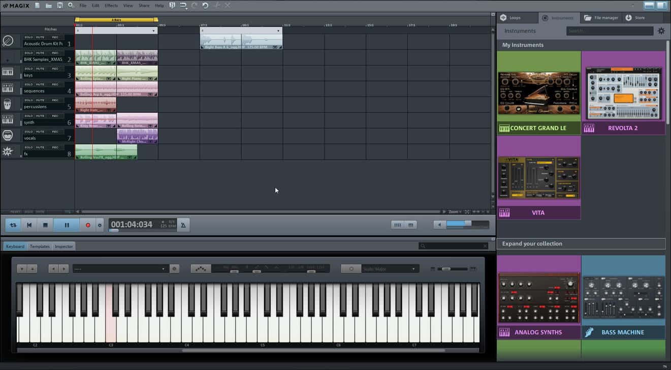lunch Stable peach MAGIX Releases Free Music Maker Software - Bedroom Producers Blog
