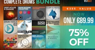 Get 75% OFF Wave Alchemy Complete Drums Bundle @ VSTBuzz