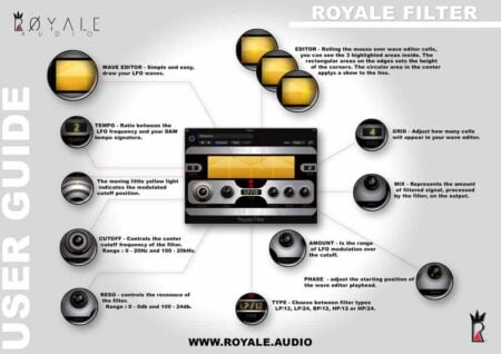 Royale Audio Releases Free Royale Filter AU Plugin