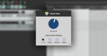 Venn Audio Releases Free Quick-Haas VST/AU Plugin