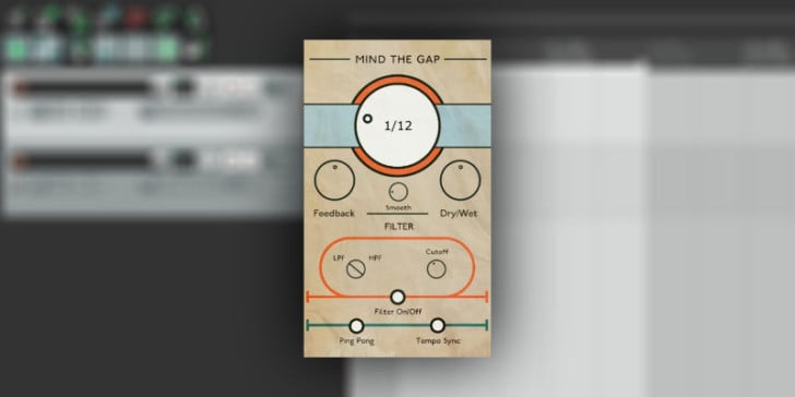 Mind The Gap Is A Free Delay AU Plugin By Luke Zeitlin