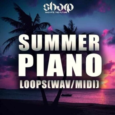 100 Free Piano Loops Released By SHARP (WAV + MIDI)