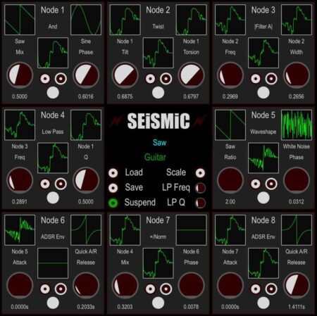 Syntonica Releases Free Seismic Modular Synthesizer For Mac OS