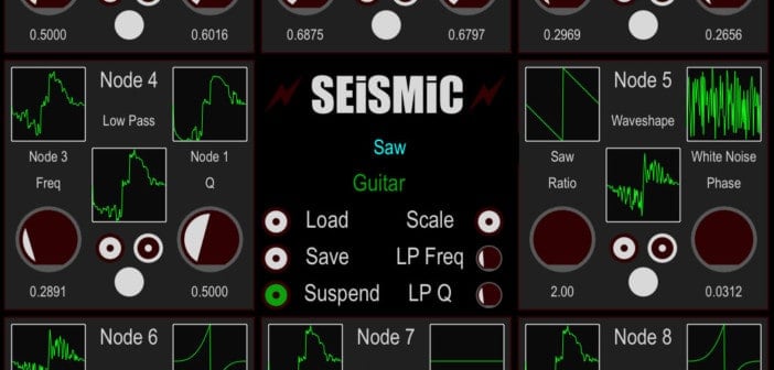 Syntonica Releases Free Seismic Modular Synthesizer For Mac OS