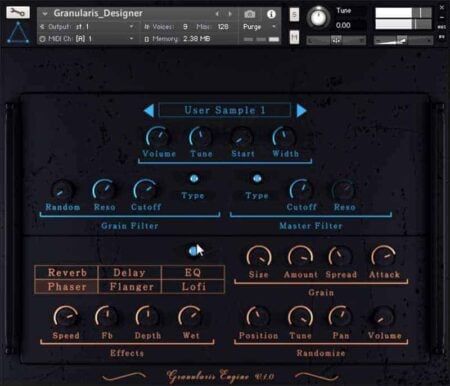 Granularis Free Granular Sampler For Kontakt