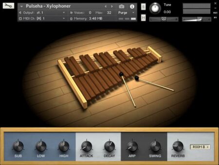 Pulseha Xylophoner Sound Library Is FREE Until November 10th