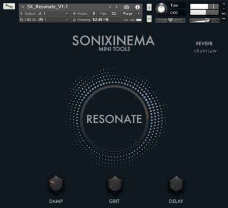 Sonixinema Releases "Resonate" Free Cinematic Kontakt Library