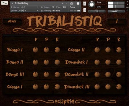 Ecliptiq Audio Releases Free Ethnic Percussion Kontakt Library