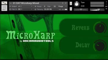 Dream Audio Tools Releases Free Microharp For NI Kontakt (WAV)