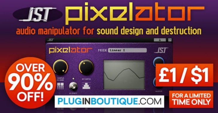 [EPIC DEAL] Get JST Pixelator For $1 @ Pluginboutique