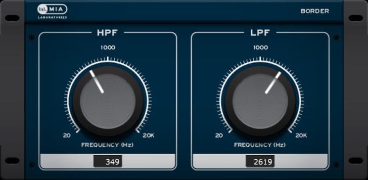 Free Butterworth Filter VST/AU/AAX Plugin By MIA Laboratories