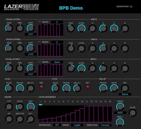 Free Lazerwave Waveshaping Synthesizer VST Plugin By Ldaysynths Free Lazerwave Waveshaping Synthesizer VST Plugin By Ldaysynths