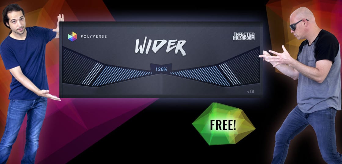 Polyverse Music Releases Free "Wider" Stereo Widener VST/AU Plugin