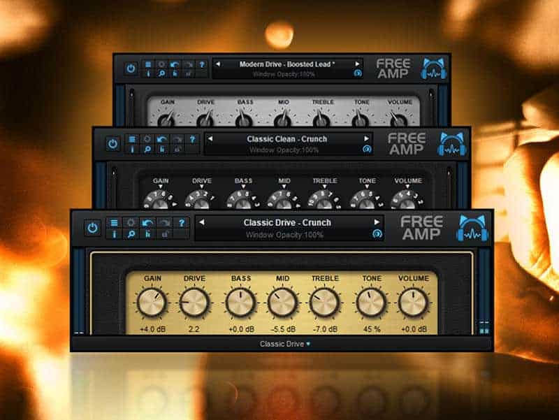 using liveprofessor for guitar amp sims