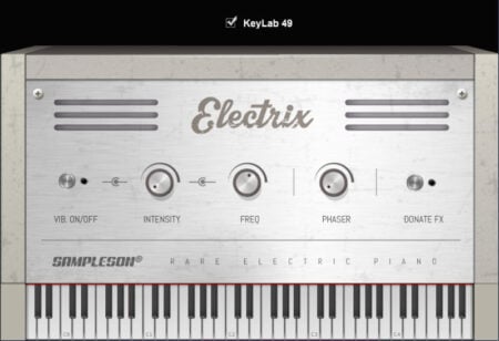 Free "Electrix" Electric Piano VST/AU Plugin Released By Sampleson
