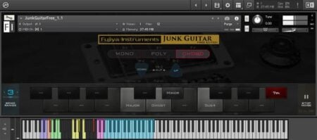 Free Junk Guitar For NI Kontakt Released By Fujiya Instruments