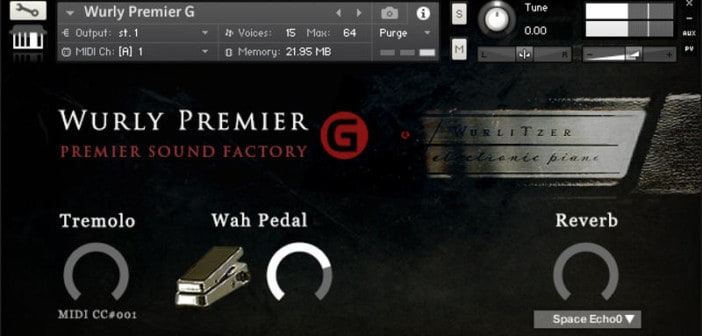 Premier Sound Factory Releases FREE Wurly Premier G (Kontakt)