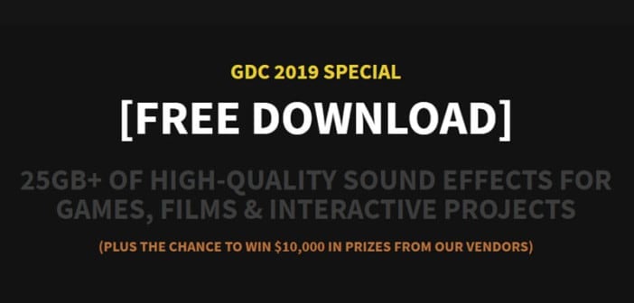 Get 26 GB Of FREE Sound Effects In Sonniss GDC 2019 Audio Bundle