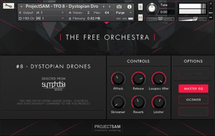 The Free Orchestra Dystopian Drones Released By ProjectSAM The Free Orchestra Dystopian Drones Released By ProjectSAM