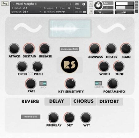 Rast Sound Releases FREE Vocal Morphs II For NI Kontakt
