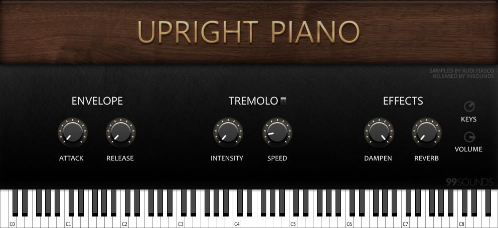 99sounds upright piano