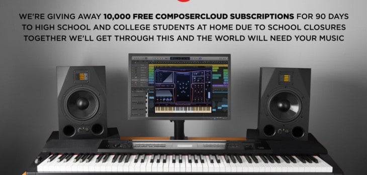 10,000 FREE ComposerCloud Subscriptions Available For Students