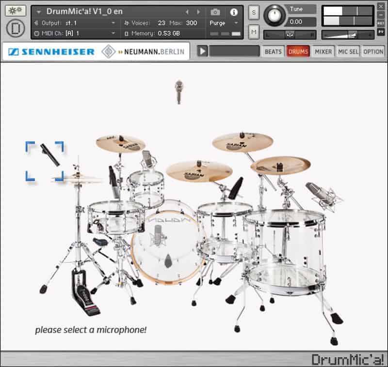 DrumMic'a (Sennheiser)'a (Sennheiser)