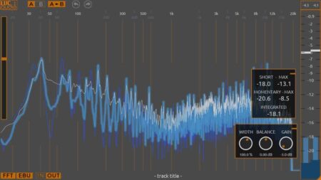 LVC-Meter Is A FREE Spectrum Analyzer VST/AU Plugin